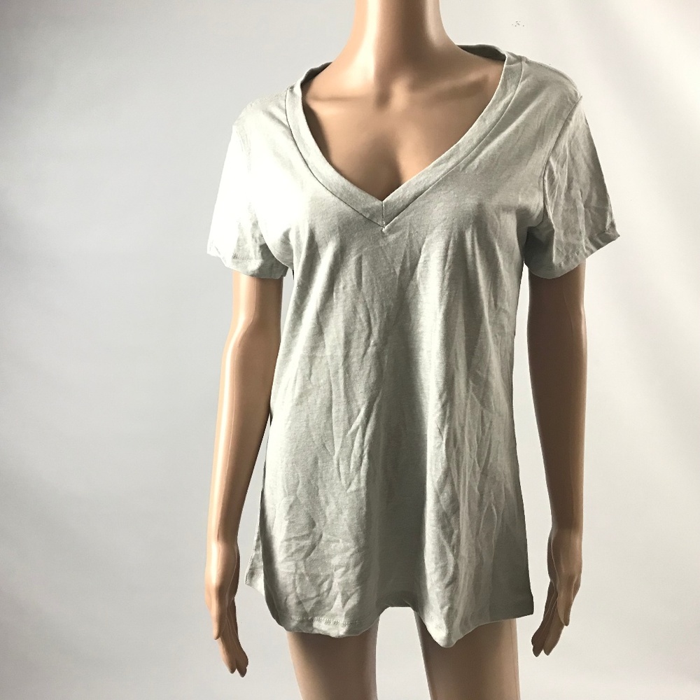 Clementine Women's T-Shirt Cotton Blend V-Neck XL